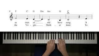 Lo, How A Rose E'er Blooming - Lead Sheet Improvised Arrangement - 3675 pts