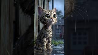 "गरीब बिल्ली की दर्द भरी कहानी  | Heart Touching Story | 3D Animation"
