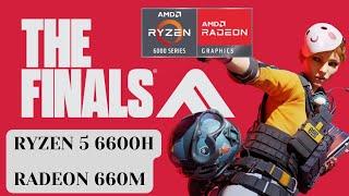 Advan Workplus Benchmark | The Finals (AMD Ryzen 5 6600H + AMD Radeon 660M)