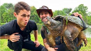 I CAUGHT A MUD DRAGON (With Coyote Peterson)!