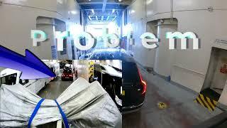 How to board & what to expect on the Poole to Cherbourg ferry with our new 8m x 8ft wide caravan PT1