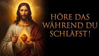 "Höre das während Du schläfst, es geht direkt in Deinen Geist und bringt Dich näher zu Gott"