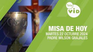 Misa de hoy  Martes 22 Octubre de 2024, Padre Wilson Grajales #TeleVID #MisaDeHoy #Misa