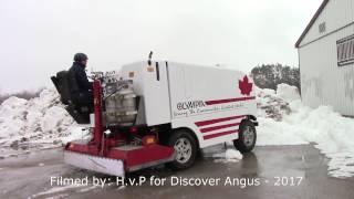 Cleaning the Ice in Angus 2017