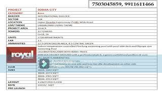 Comparison between Ultra Luxury Projects Elan 106, Sobha 108, Krisumi 36A