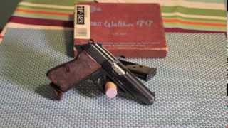 Walther PP.  The Perfect 007 Bond girl toy!