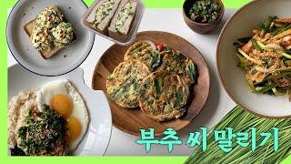 -22kg 포만감 짱짱! 밥, 빵, 면, 전까지 다~ 먹는 디디미니표 부추 다이어트 레시피 모음
