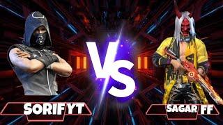 SORIF YT V'S SAGAR FF 1 V'S 1#subscribe