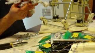 construcion of table slide axis y axis. video 1