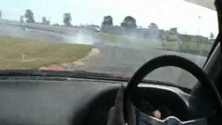 Jake "DRIFTSQUID" Jones First few laps @ Drift Australia 2009