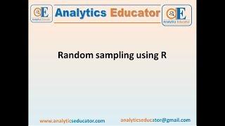 06  random sample with R