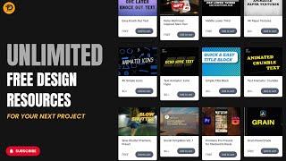 1067+ FREE DESIGN RESOURCES FOR GRAPHIC DESIGNERS 