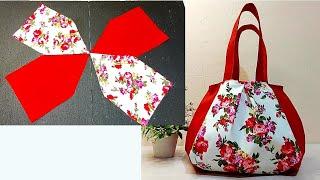 How to Make a Tote Handbag That is Unbelievably Very Easy to Sew  Great Sewing Tutorial #diybag