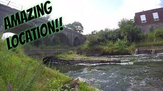 Smallmouth Bass LOVE the Zman Micro Chatterbait in the Great Miami River, Ohio (surprise fish catch)