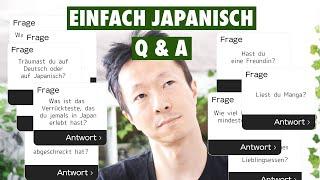 Why German of all languages? The first Q & A video | Learn Japanese easily