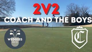 2v2 Golf Scramble at Cabarrus Country Club | Wedgies Golf Co