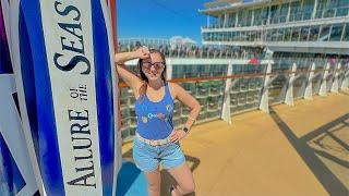 Boarding Allure of the Seas AGAIN