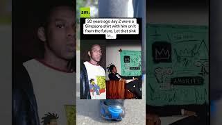 Jay-Z Wore a *Simpsons* Shirt 20 Years Ago – And It Predicted the FUTURE!  #jayz #shorts #news #yt