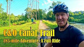 C&O Canal Trail (Full Ride): 185-Mile Adventure Through History and Nature