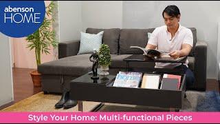 Multi-functional Furniture from abensonHOME | Style Your Home