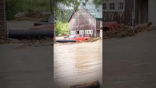 SEVERE FLOODING IN WESTFIELD, PENNSYLVANIA, AUGUST 9, 2024