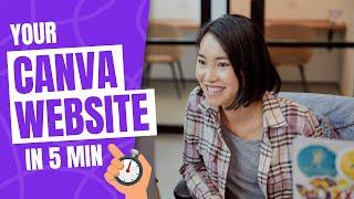 Create a Website with Canva in 5 Minutes | Tip Talk 01