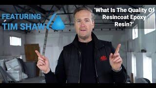 How good is the quality of Resincoat epoxy resin? - Resincoat & Tim Shaw (Car SOS)