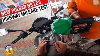 New Bajaj Pulsar NS125 BS7 Highway Mileage Test | 100KM Ride Review | Shocking Result