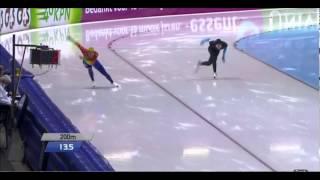 Brian Hansen 1000 m Heerenveen 2014