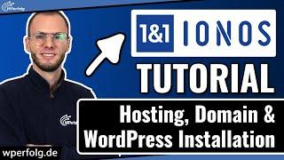 Ionos WordPress Hosting, Domain erstellen, WordPress Installieren & SSL verschlüsseln: Tutorial 2024