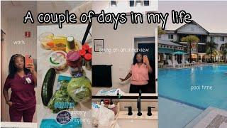 vlog ~ a few days in my life : going on an interview , aldis grocery haul, girl talks,etc.