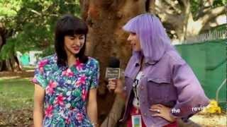 Kimbra (New Zealand) - Interview at Homebake 2012