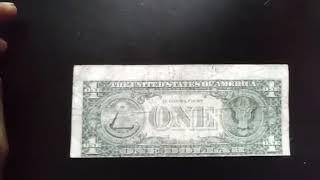 $1 Dollar Bill Misprint and Error