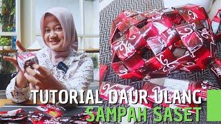 Ide Kreatif Anti Gagal, Cara Buat Tempat Tisu Cantik dari Sampah Saset