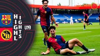 HIGHLIGHTS: FC Barcelona vs Young Boys U19 UEFA Youth League 2024