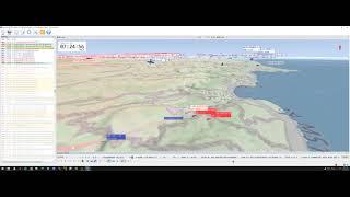 AIM-120B vs AIM-54A Tacview