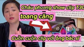 Châu phương bánh tét tưng clip chị hai Cuồn cuộn phương hằng với ông bác sĩ