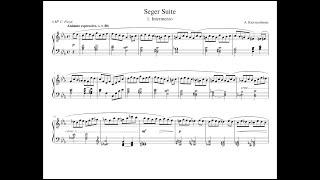 Andrew Kierszenbaum - Seger Suite (with score)