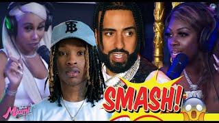 Female rappers talk smashin King Von & French Montana  