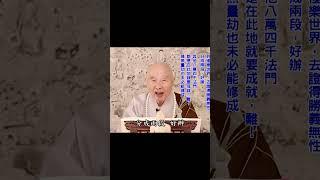 三性搞清楚，才知道萬緣放下：到極樂沒障礙了｜相、生、勝義：都應該放下，心回歸到寂然不動｜沒分別執著就是相、生無性；沒起心動念就是勝義無性｜#淨空法師