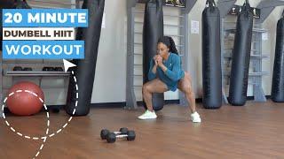 20 Minute Dumbbell HIIT Workout