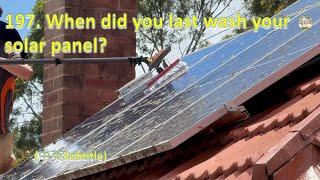 197.  When did you last wash your solar panel? (中英Subtitle)