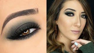 Olive Green Smokey Eye and Olive Green Liner | Makeup Tutorial