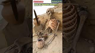 Animation of 2000 BC Egyptian Skeletons | Skeletal AI Art | 38