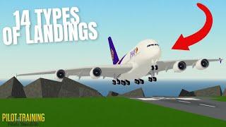 14 TYPES of LANDINGS in PTFS!