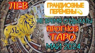 ЛЕВ: Получите награду в личной жизни и грандиозные перемены Прогноз Таро на май 2024. ТОЧНО 1000%