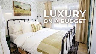 10 Designer Secrets to a Cozy Luxury Bedroom (on a Budget!)