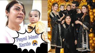 Kritika Malik Said Sorry To Payal Malik | Zaid Malik Ki Bemari Ka Asal Reason