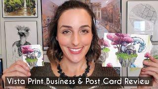 VistaPrint Postcards & Business Cards //  Review