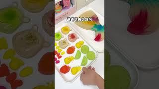 风干了20多天的琥珀糖试吃来啦~ #琥珀糖 #自制琥珀糖 #网红糖果 